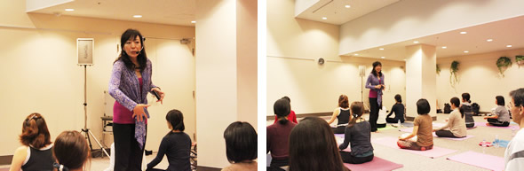 ヨガフェスタ横浜2010に出演しました　画像２