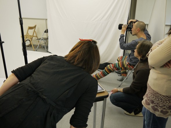 撮影風景で〜す！