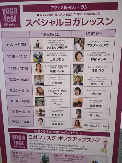 関西ヨガフェスタ③
